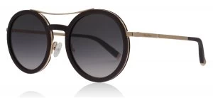 image of Max Mara MM Oblo Sunglasses Burgundy / Gold V24 49mm