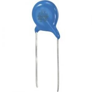 Image of Ceramic disc capacitor Radial lead 3300 pF 400 V AC