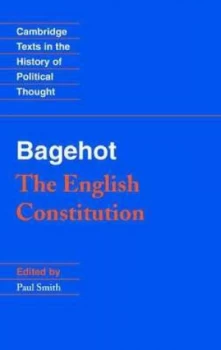 Image of The English Constitution by Bagehot Book