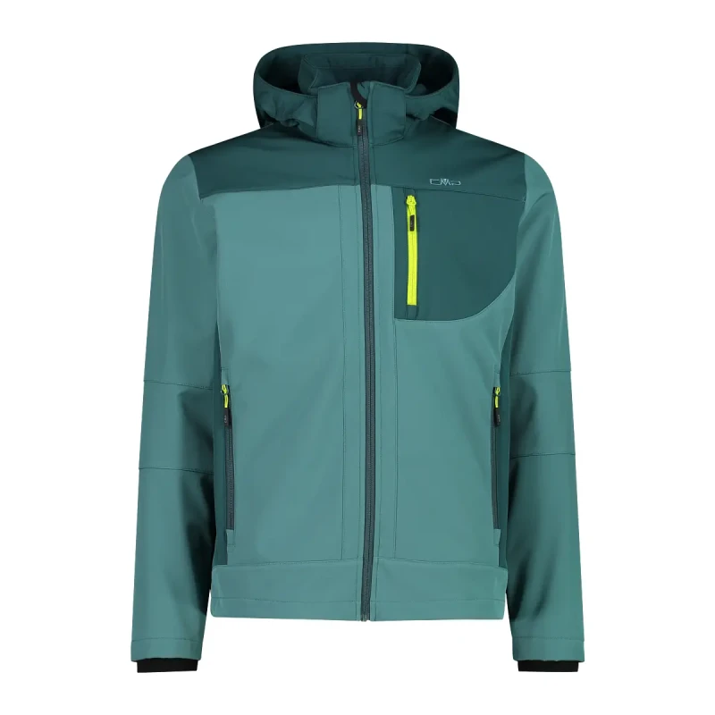 Image of Zip-up hooded jacket CMP Vert Male 2XL