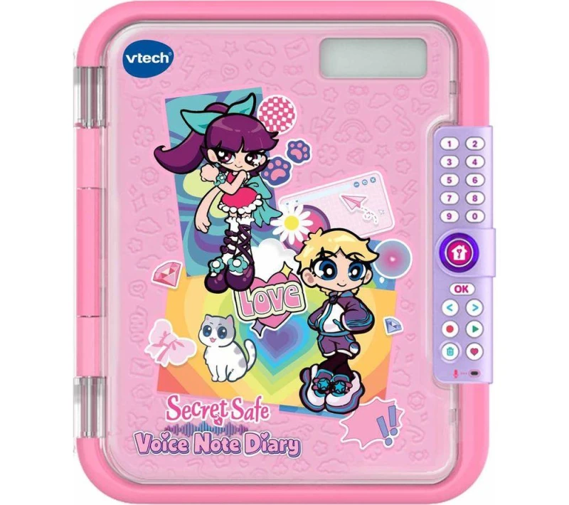 Image of Vtech Secret Safe Voice Note Diary One Colour WEIWR Unisex