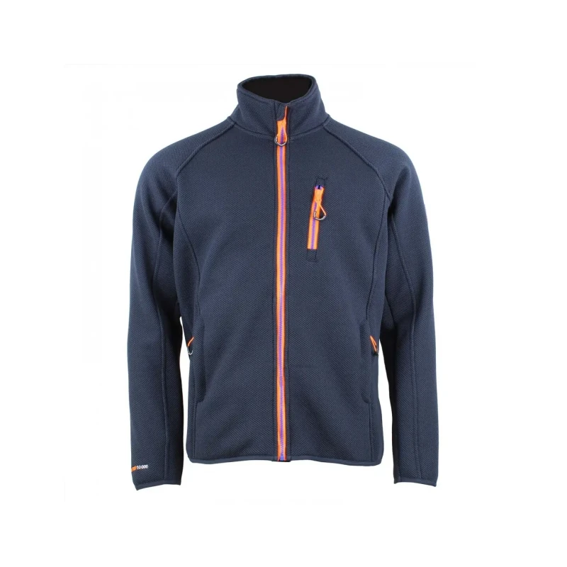 Image of Fleece jacket Peak Mountain Bleu Male S