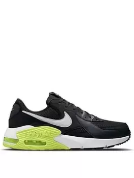 Image of Nike Air Max Excee - Black/Yellow/Grey, Black/Yellow/Grey, Size 7, Men