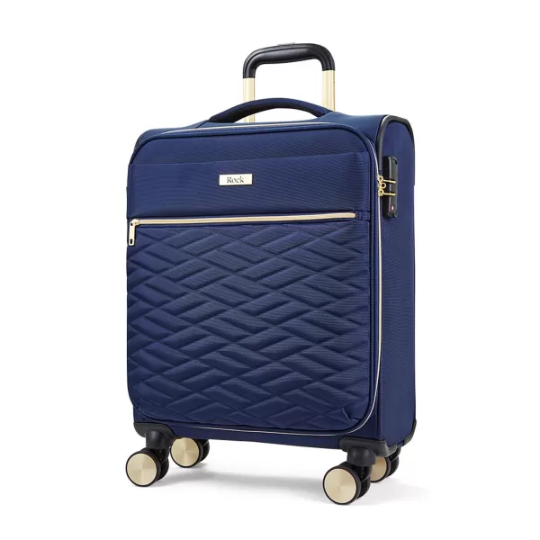 Image of Rock Luggage Sloane ZW89801 Large Navy Suitcase