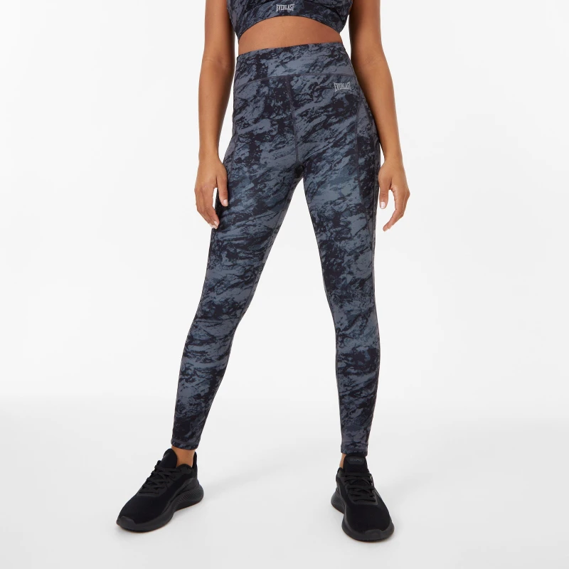 Image of Everlast Contour Panel Leggings Womens - Multi Multi 8