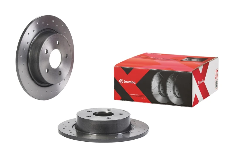 Image of BREMBO Brake disc BREMBO 08.B601.1X