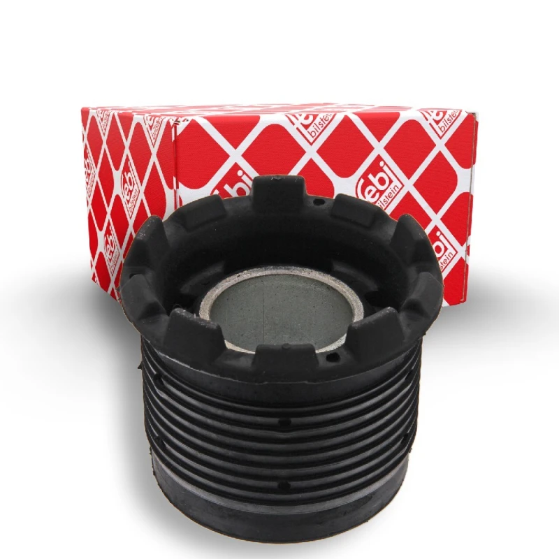 Image of FEBI BILSTEIN 10300 Axle Bushes Front Axle Right Rubber Hub Carrier Bush (1080)