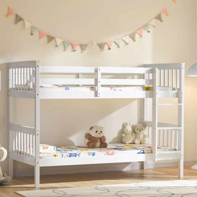 Image of Lassic Vida Designs Milan Bunk Bed White unisex One Size