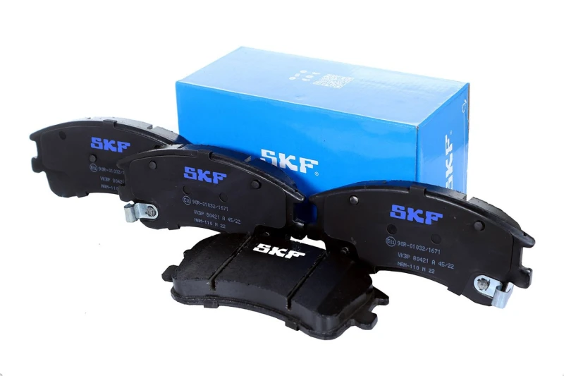 Image of SKF VKBP 80421 A Brake pad set with acoustic wear warning Brake Pad Set,disc brake (402)