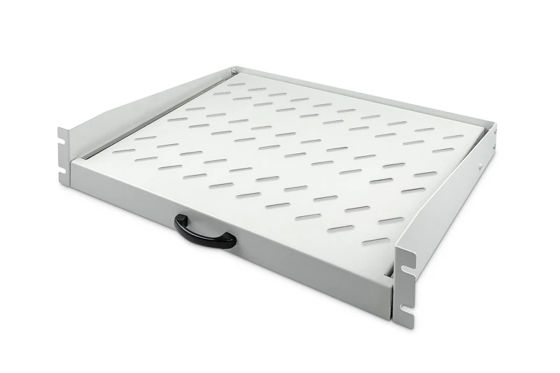 Image of Digitus Extendible Shelf for fixed mounting on front 483mm (19")