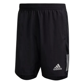 image of adidas Own the Run Shorts Mens - Black