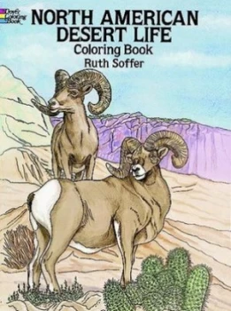 Image of North American Desert Life Coloring Book by Ruth Soffer Paperback