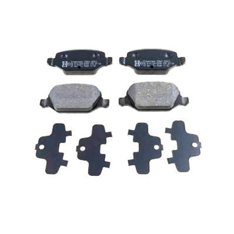 Image of ZIMMERMANN 23661.140.1 Brake pad set Rear Axle, Photo corresponds to scope of supply Brake Pad Set,disc brake (402)