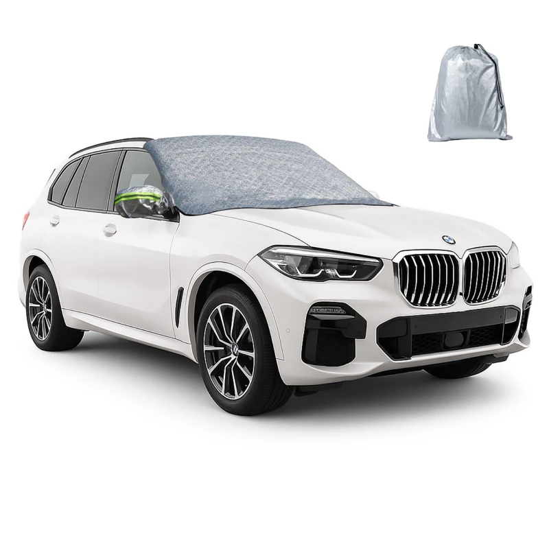 Image of Streetwize Magnetic Car Windshield Cover Silver unisex Large