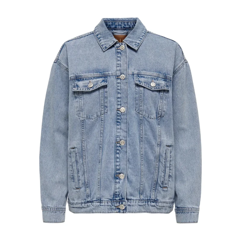 Image of Only Womens denim jacket Only Ocean Bleu Female XS