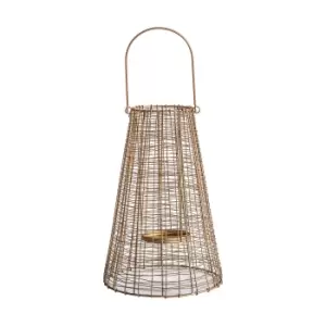 Image of Hunton Large Lantern Gold