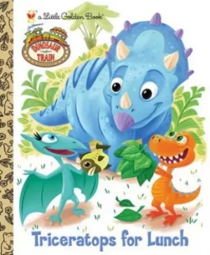Image of Triceratops for lunch by Golden Books