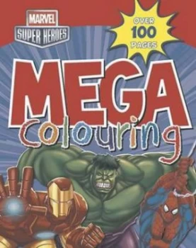 Image of Marvel Super Heroes Mega Colouring Paperback
