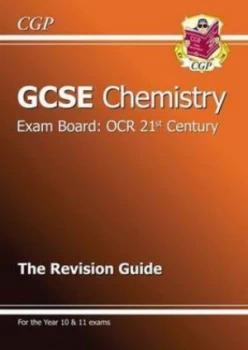 Image of Gcse Chemistry Ocr 21st Century Revision Guide with Online Edition a -G Course Hardback
