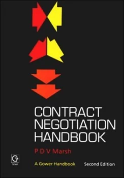 Image of Contract Negotiation Handbook by P. D. V Marsh Book