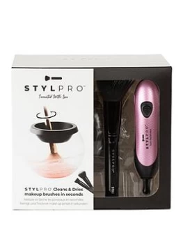 image of StylPro StylPro Makeup Brush Cleaner and Dryer Gift Set - Mermaid, Pink, Women