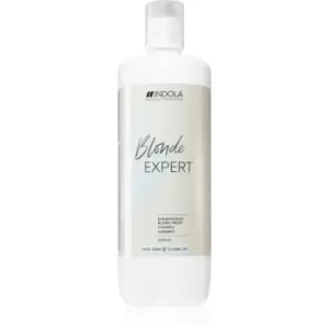 image of Indola Blond Expert Insta Cool Shampoo For Cool Blond 1000 ml