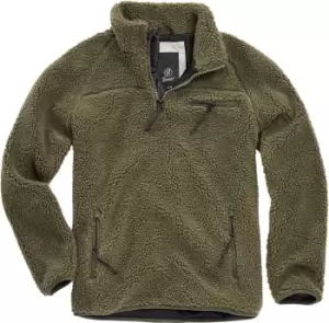 Image of Brandit Fleece Sweatshirt Sweatshirt olive