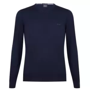 Image of Boss Baram Sweatshirt - Blue
