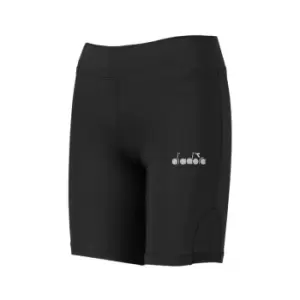 image of Diadora BeOne Short Running Tight Womens - Black