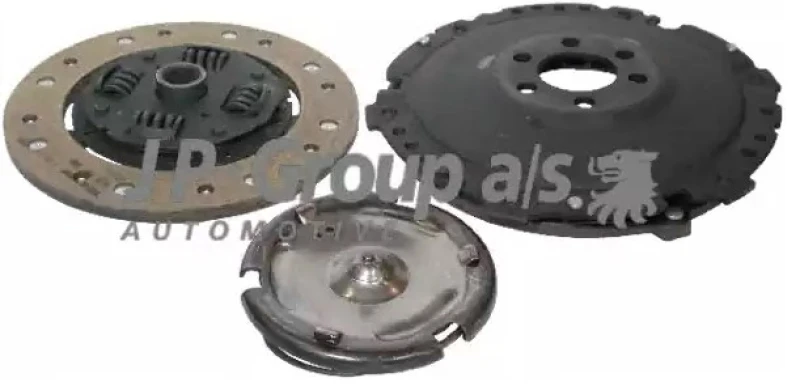 Image of JP GROUP 1130401010 Clutch JP with clutch pressure plate, with lock screw set Clutch Kit (479)