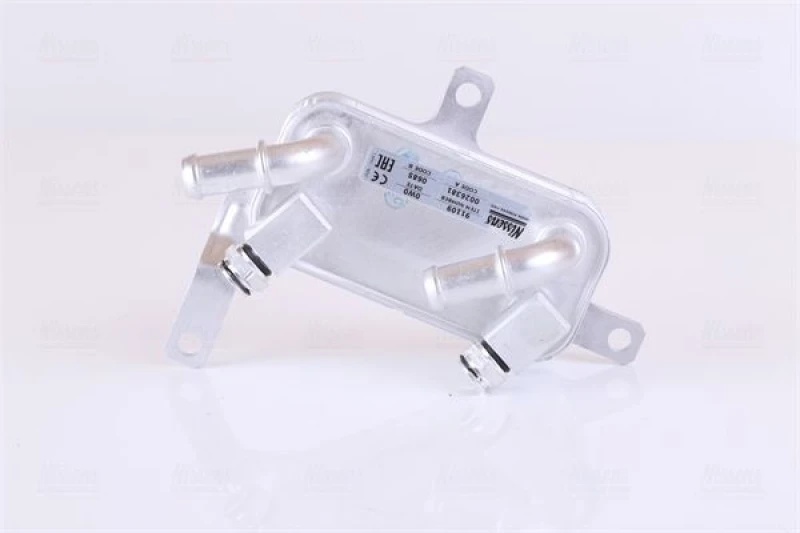 Image of NISSENS 91109 Oil Cooler, automatic transmission without gaskets/seals Aluminium Oil Cooler,automatic transmission (1047)