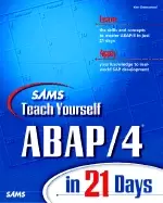 Image of sams teach yourself abap 4 in 21 days
