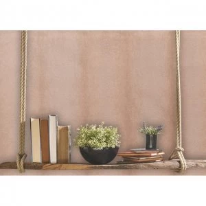 Image of Sublime Rose Gold Fur Textured Wallpaper - One size - beige