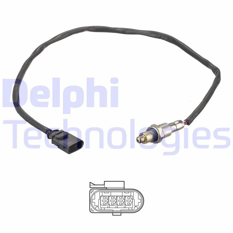 Image of DELPHI Lambda sensor DELPHI ES21192-12B1