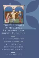 Image of three studies in medieval religious and social thought the interpretation o