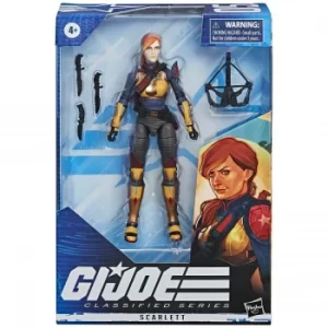 image of Hasbro G.I. Joe Classified Series Scarlett 6" Scale Action Figure 05