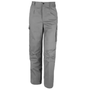 Image of Result Unisex Work-Guard Windproof Action Trousers / Workwear (2XL) (Grey)