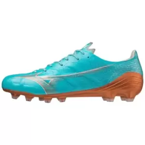 image of Mizuno Alpha Elite Firm Ground Football Boots - Blue