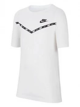 Image of Nike Boys Chevron T-Shirt - White