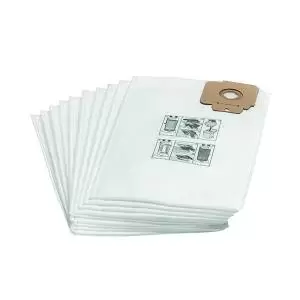 Image of Karcher Vacuum Filter Bags Fleece 3-Ply Pack of 10 69043050 KA05018