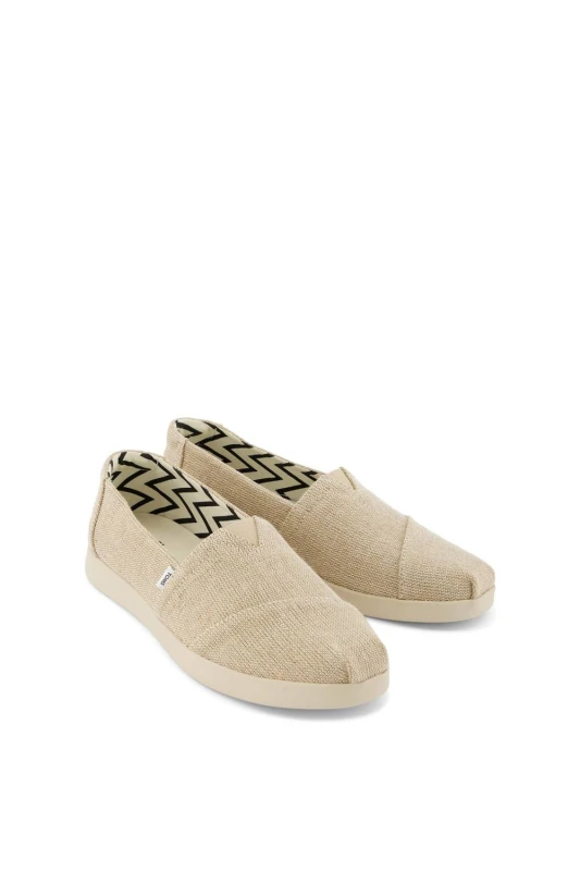 Image of TOMS Womens Alpargata Plus Shoe in Natural Size: 8 Natural Female 8