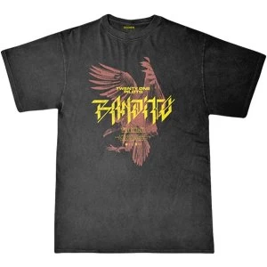 Image of Twenty One Pilots - Bandito Bird Unisex Large T-Shirt - Black