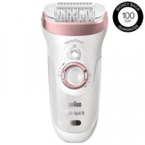 image of Braun Silk-epil Epilators Silk-epil 9 SensoSmart 9/890 Wet & Dry Epilator