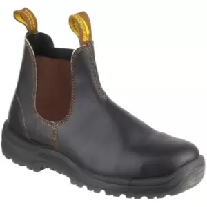 image of Blundstone 192 Industrial Safety Boot Unisex Stout Brown UK Size 10