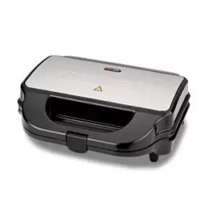 Image of Tower T27032 3-in-1 Deep Filled Sandwich Maker - Silver