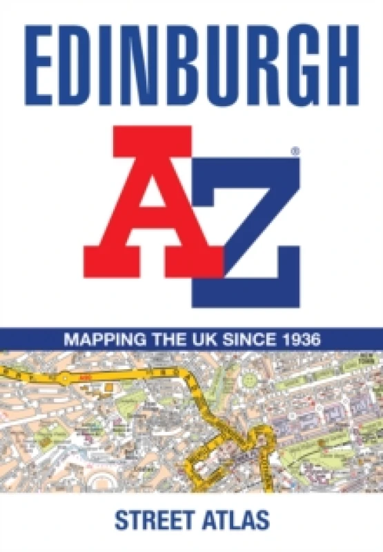 Image of Edinburgh A-Z Street Atlas. Paperback. By AZ Maps Books