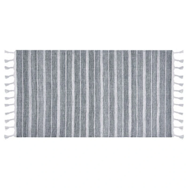 Image of Beliani Rug Bademli Light Grey 80 X 150 Cm