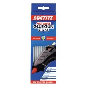 image of Loctite Hot Melt Glue Stick Pack of 6 639713