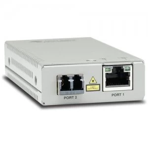 Image of Allied Telesis AT-MMC200/LC-960 network media converter 100 Mbps 1310 nm Gray