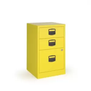 Image of Bisley A4 Home Filer with 3 Drawers - White